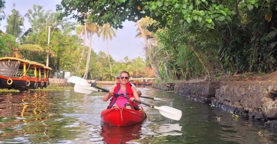 Kerala Backwater Village Kayak Tour (Full Day) (Kainakary)