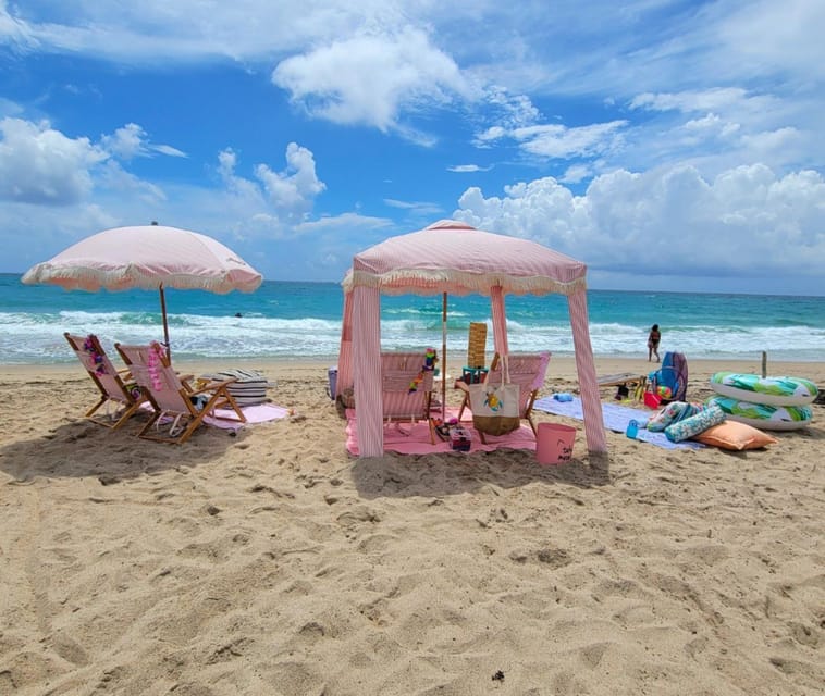 Lake Worth Pier: All-Inclusive Beach Day Cabana Rental