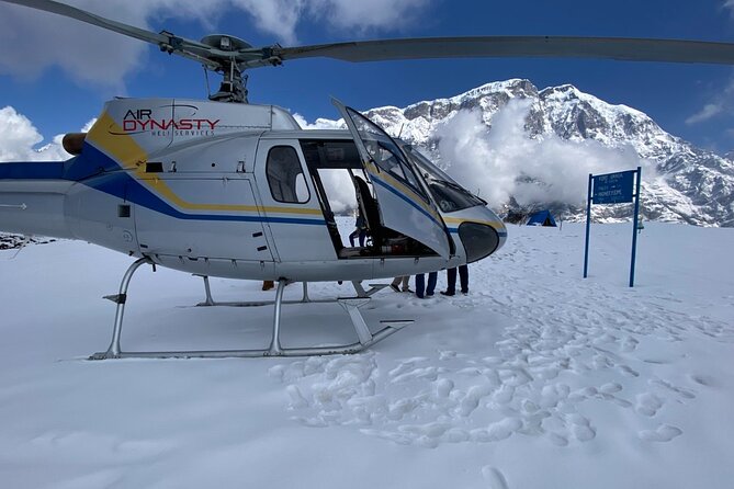 Landing Annapurna Base Camp by Helicopter Tour From Pokhara