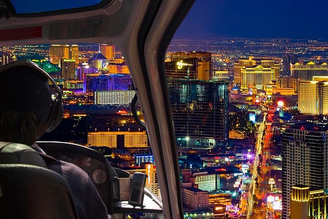 Las Vegas Helicopter Night Flight and Optional VIP Transportation