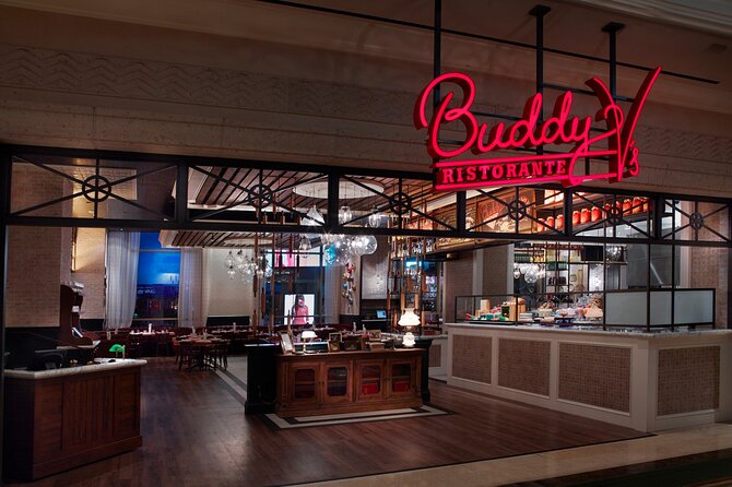Las Vegas Night Flight by Helicopter With Lunch at Buddy Vs at Venetian Resort - Tour Overview