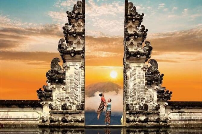 Lempuyang Temple Tirta Gangga Tukad Cepung Waterfall and Swing