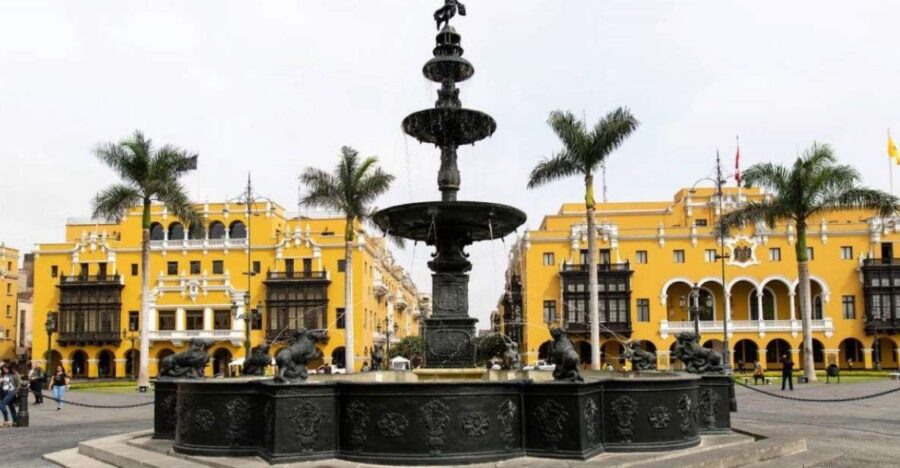 Lima City Walking Tour With Pick up & Drop off Small Group