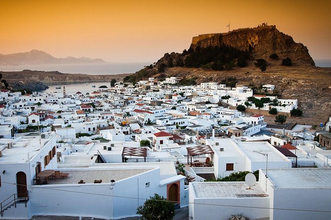 Lindos by Night Trip From Rhodes Town, Ixia, Ialyssos, and Faliraki