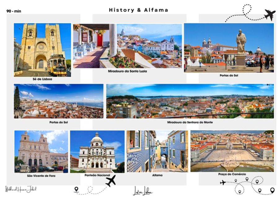 Lisbon: City Tour Oldtown and Alfama 90 Min by Tuktuk