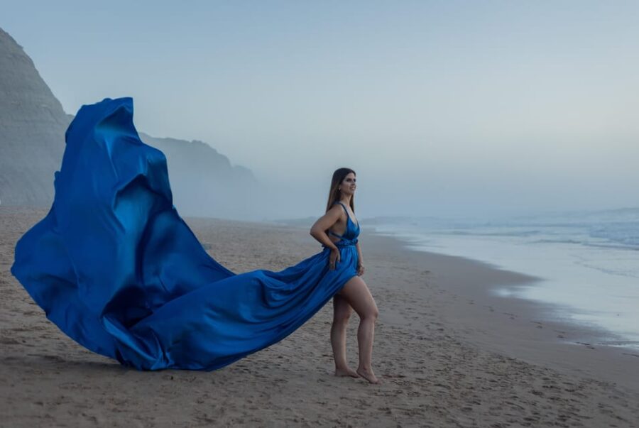 Lisbon: Flying Dress & Fashion Photoshoot at Iconic Places