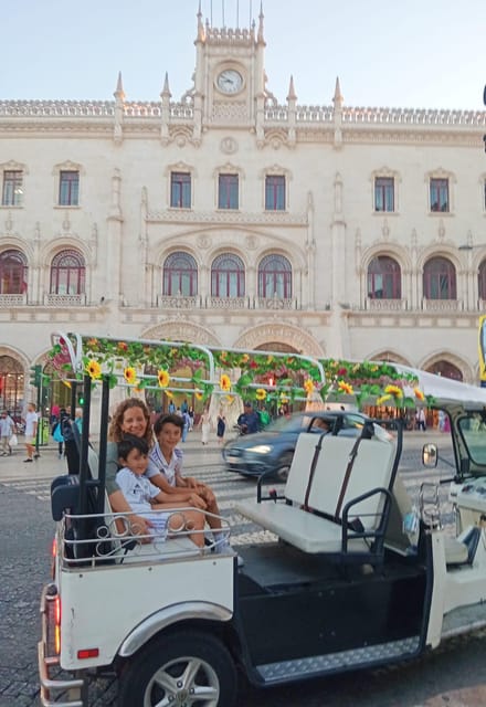 Lisbon: Half-Day/4 Hour Private Guided City Tour by Tuk-Tuk
