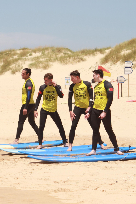 Lisbon: the Surf Instructor - Surf Lessons With Transfer