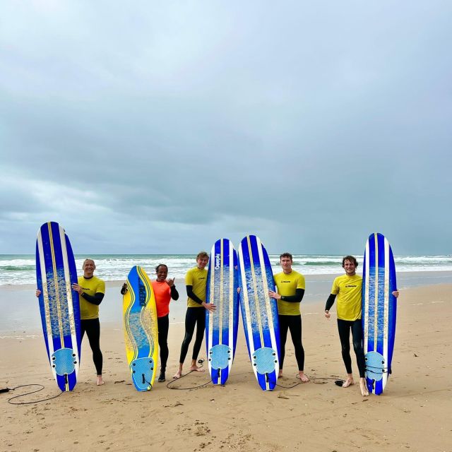 Lisbon: Unique Surfing Lesson on Costa De Caparica Beach