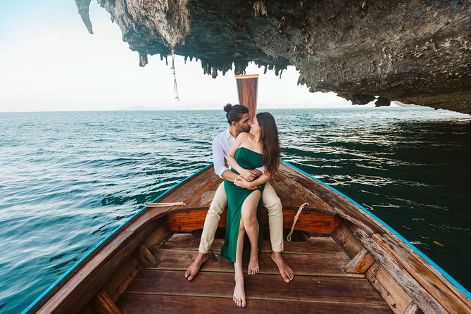 Long Tail Boat Photo & Drone Photography Railay Trip Krabi - Booking and Availability