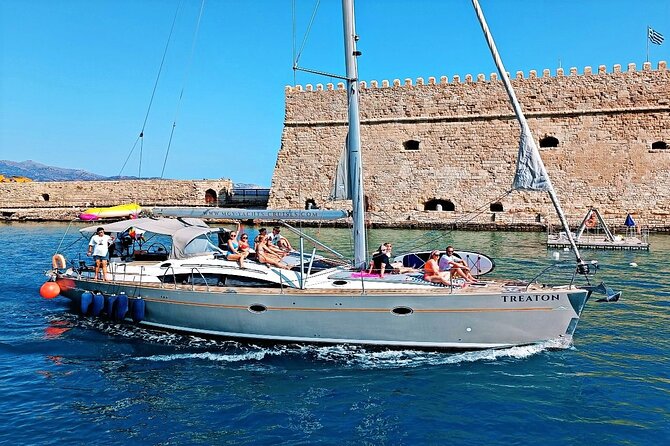 Luxe Boat Trip to Dia Island, Heraklion, Crete – Max. 14 Guests