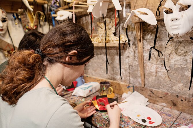 Magic Mask Decoration Class in St. Marks Square