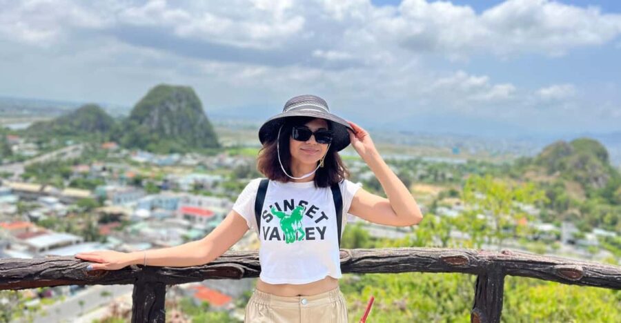 MARBLE MOUNTAINS, HOI AN CITY, BOAT RIDE TOUR FROM DA NANG