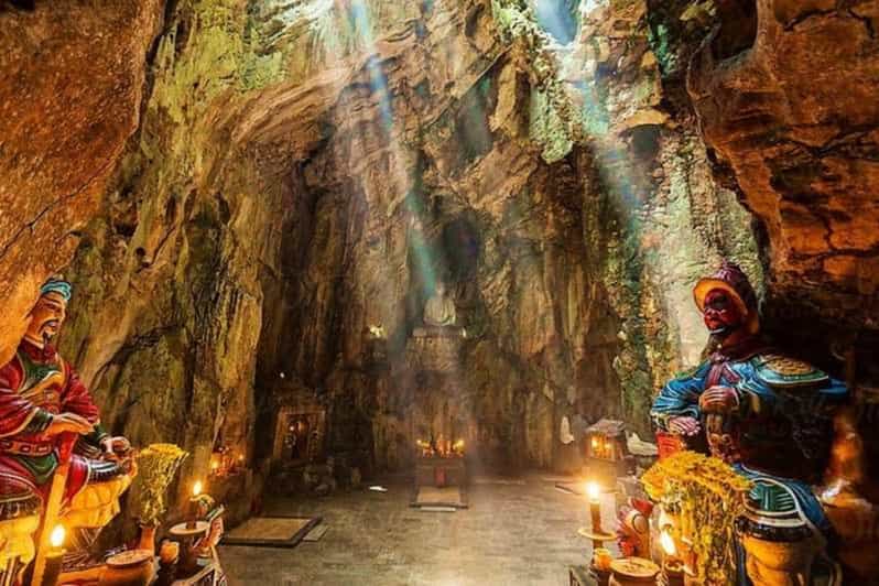 MARBLE MOUNTAINS - MONKEY MOUNTAIN - AM PHU CAVE SUNSET TOUR
