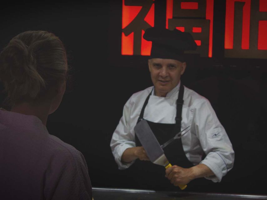 Medellín: Teppanyaki Experience and Spa Relaxation Therapy