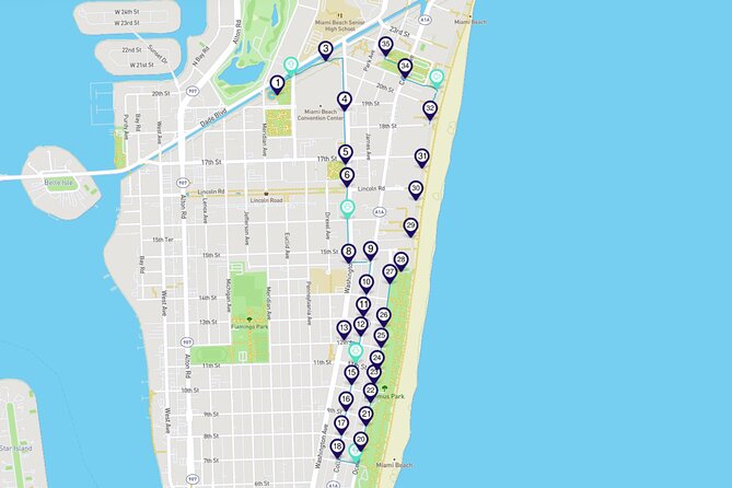 Miami Beach Private Smartphone Audio Walking Tour - Tour Overview