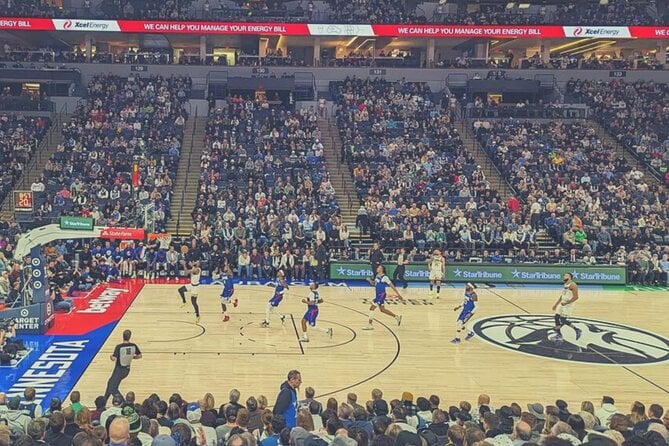Minnesota Timberwolves Basketball Game Ticket at Target Center