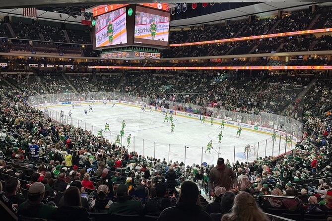 Minnesota Wild Ice Hockey Game Ticket at Xcel Energy Center