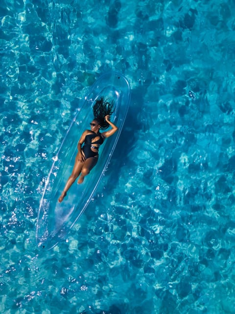 Montego Bay Clear Kayak Drone Photo Shoot