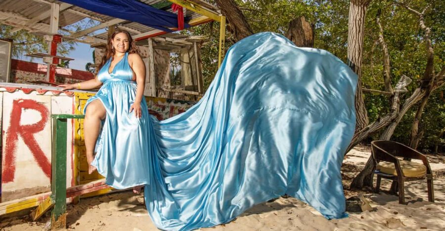 Montego Bay: Flying Dress Photoshoot in Montego Bay Jamaica