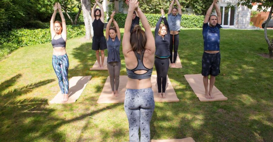 Morning Yoga at Mirador Sur Park