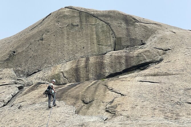 Multi Pitch Climbing on Bukhan Mountain Seoul