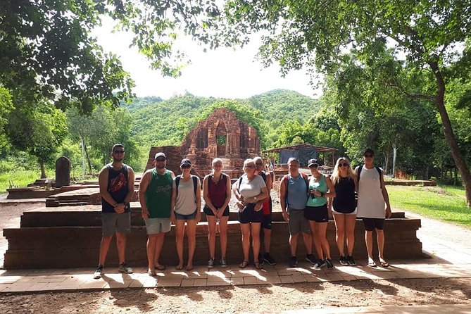 My Son Private Tour by Car & Come Back by Private Boat to Hoi an City