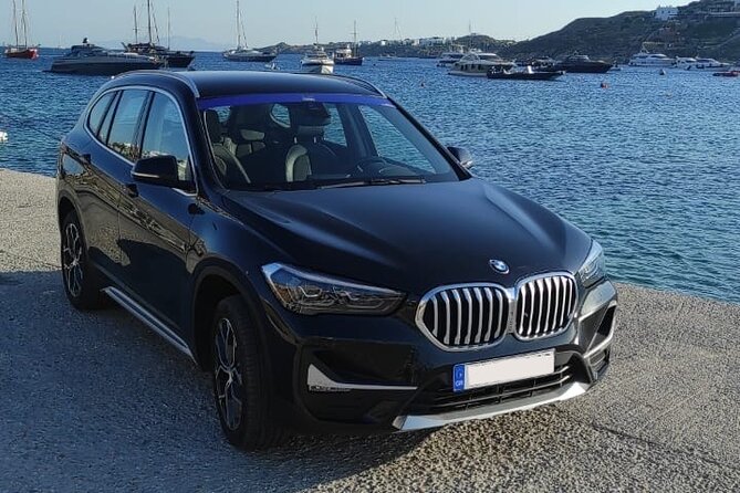 Mykonos Private Car With Driver At Disposal 24 Hours