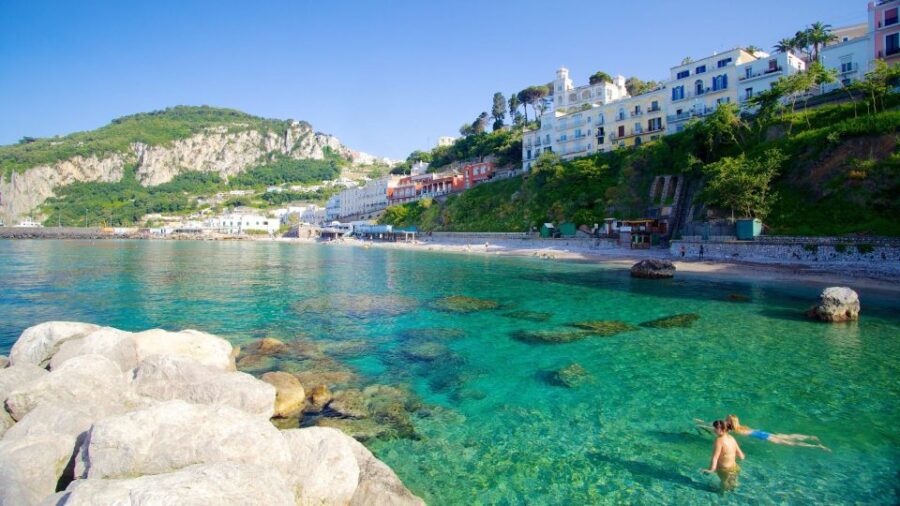 Naples: Capri Transfer With Island Boat Tour and Free Time