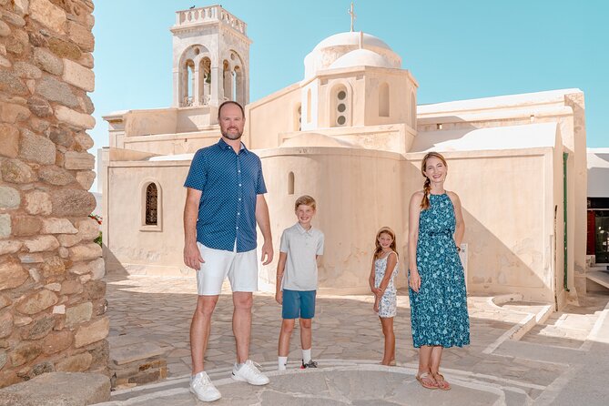 Naxos Private Professional Photoshoot & Free Adobe Photoshop Edit - Inclusions and Amenities