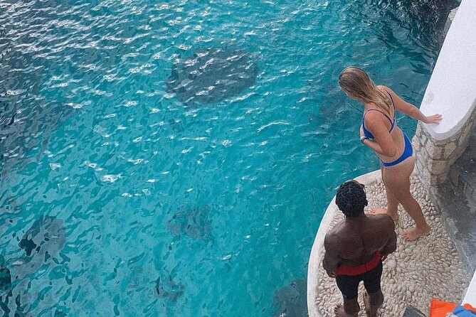 Negril 7 Mile Beach, Party Catamaran Cruise , Snorkeling and Ricks Cafe Combo