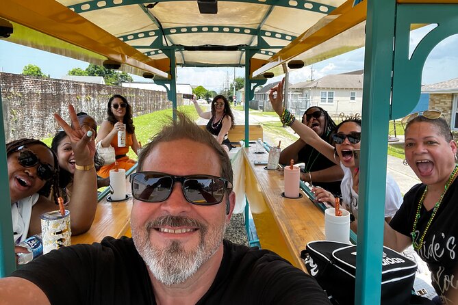 New Orleans Party Bike Bar Tour: Murals, History and Bar Hop - Tour Overview