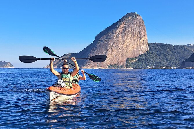 Ocean Kayaking In The Sea Of Rio De Janeiro