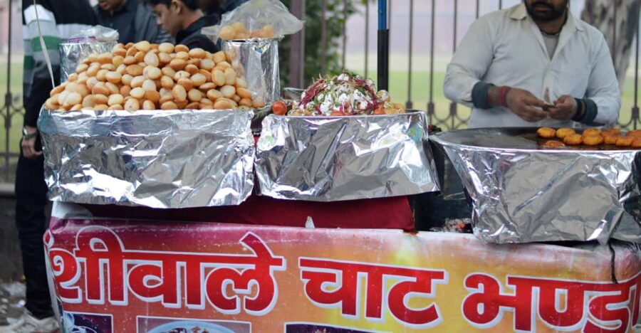 Old Delhi Street Food Breakfast and Walking