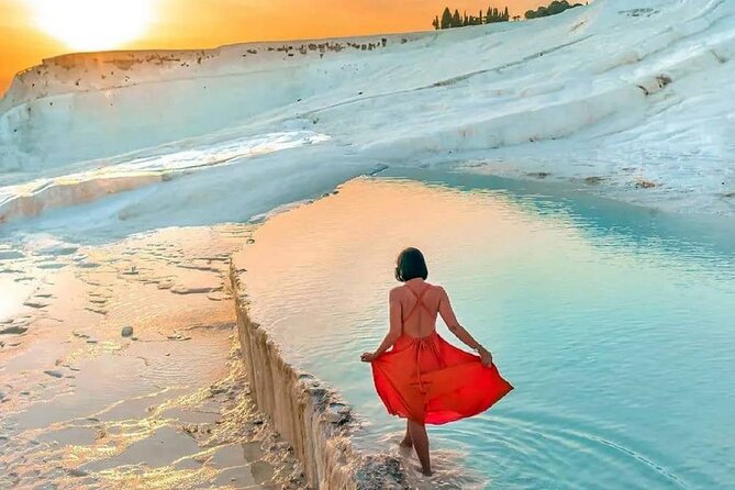 Pamukkale Tour W. Entrance, Lunch, Dinner & Transfer From Kemer