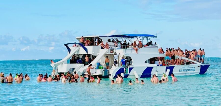 Party Boat in Punta Cana With Open Bar and Reef Snorkeling