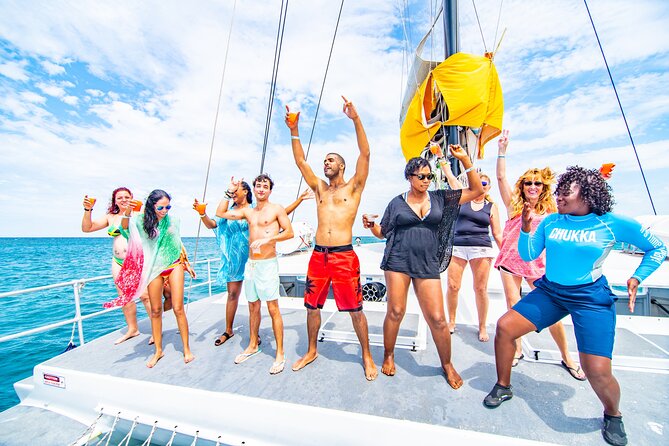 Party Catamaran Cruise, Snorkel, ATV, and Ziplines