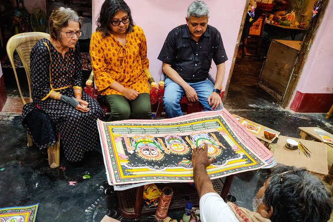 Pattachitra Workshop at Dandasahi by Awarded Artist With Kalakart