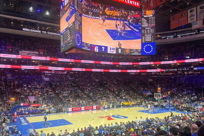 Philadelphia 76ers Basketball Game Ticket at Wells Fargo Center
