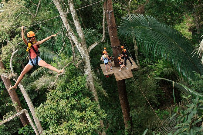 Phuket Hanuman World Zipline Tickets – 10 Platforms