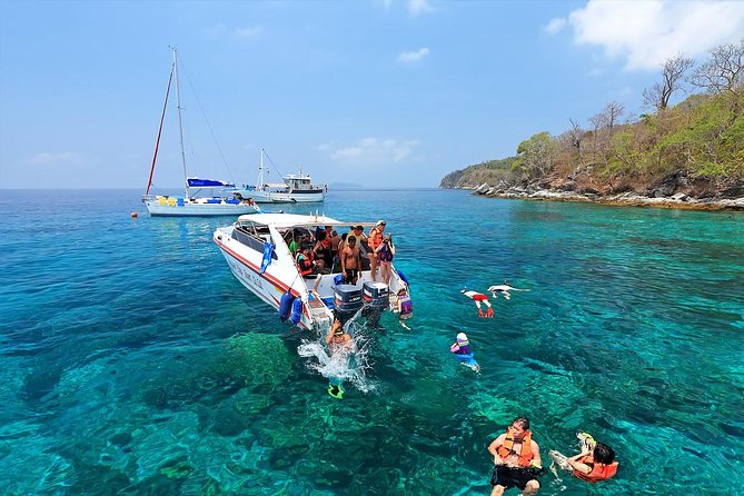 Phuket Two Islands Trip to Coral & Raya Island by Speed Boat