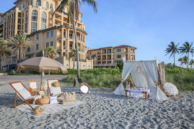 Premiere Luxury Sunrise Picnic in Hollywood Beach With Tented Oasis and More. - Experience Overview