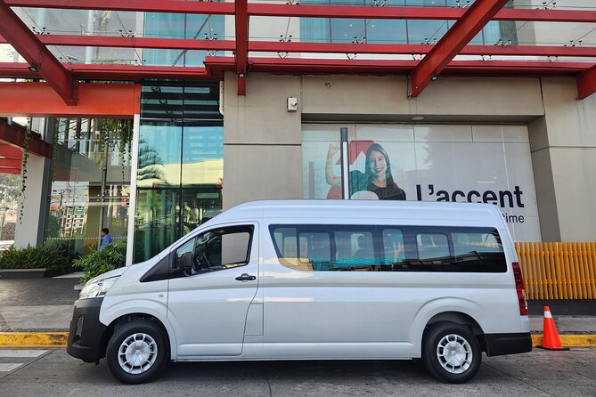 Private Airport Transfer To: San Salvador or El Tunco in a VAN