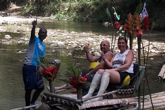 Private Bamboo Rafting Along Great River With Pickup