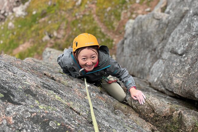 Private Guided Rock Climbing Experience in the Cairngorms