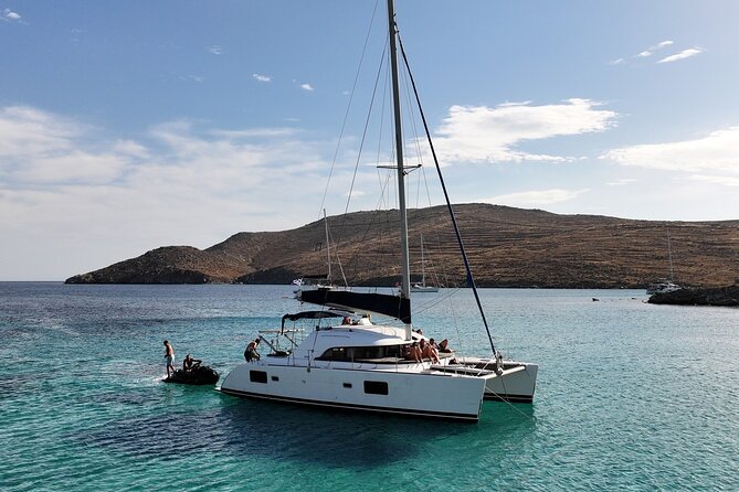 Private Mykonos Catamaran Day Cruise With Meals & Water Toys - Exploring Mykonos by Catamaran