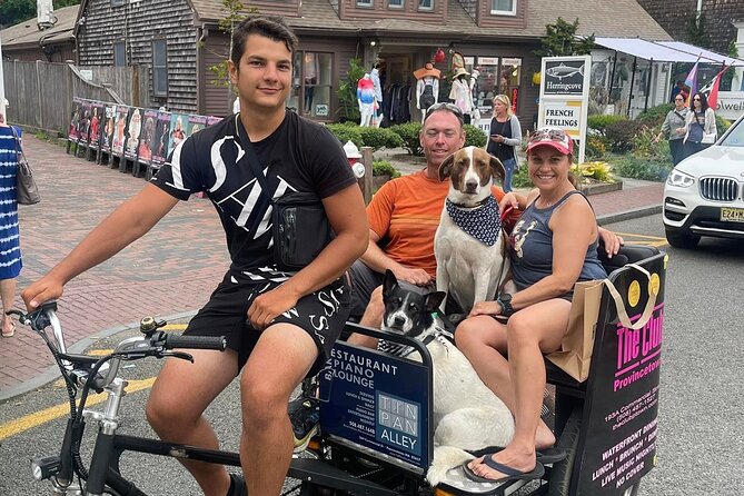 Private Open- Air Pedicab Tour in Provincetown - Schedule and Availability