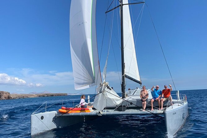 Private Sailing Tour on Board a Racing Catamaran From Playa Blanca - Tour Overview