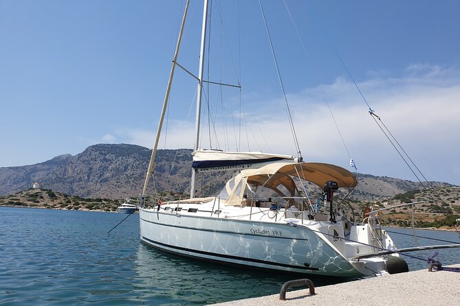 Private Sailing Trip to Kallithea Thermes Bay and Antony Quinn Bay.