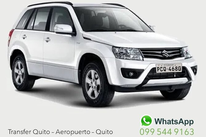 Private Transfer IN or OUT Hotel-Aiport Quito or Aiport-Hotel